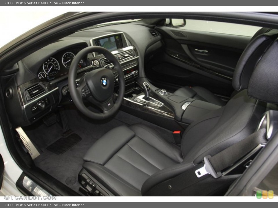 Black Interior Photo for the 2013 BMW 6 Series 640i Coupe #78223522