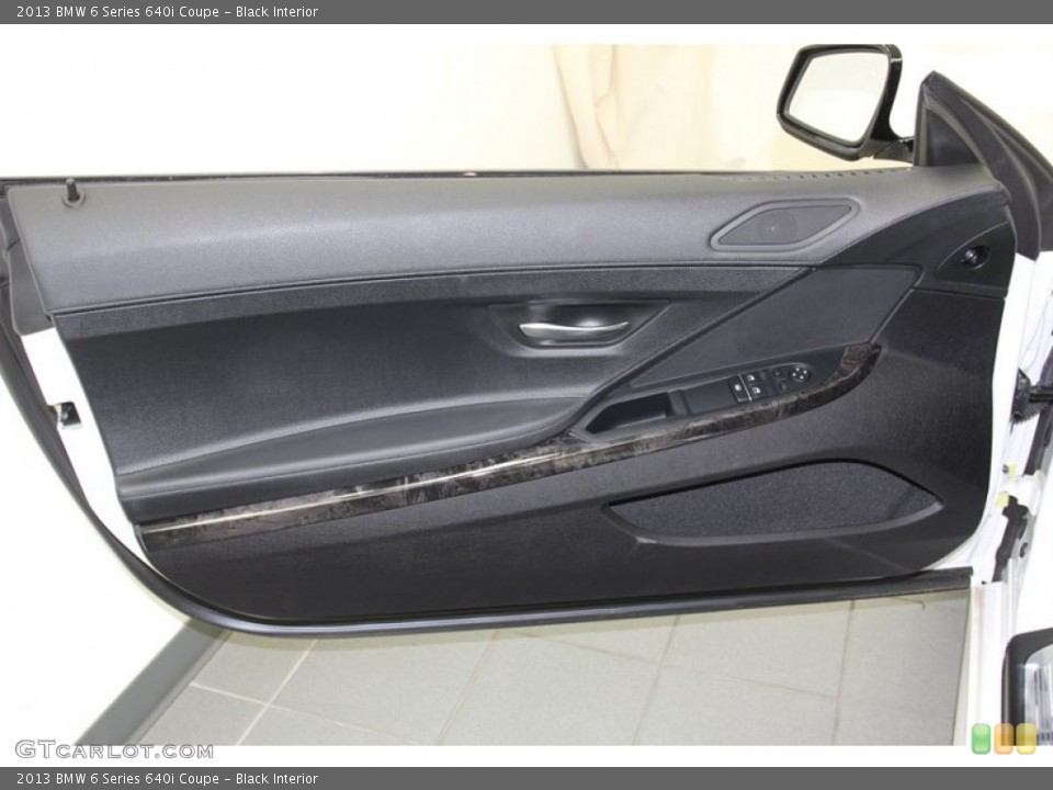 Black Interior Door Panel for the 2013 BMW 6 Series 640i Coupe #78223577