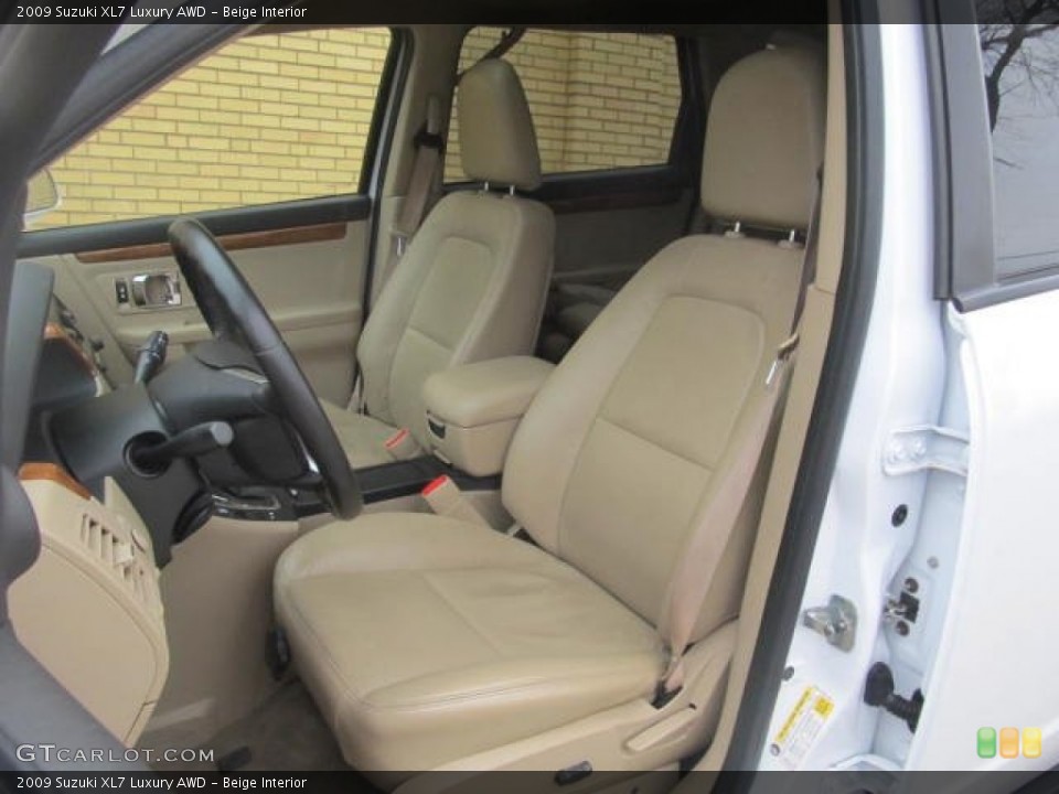 Beige Interior Photo for the 2009 Suzuki XL7 Luxury AWD #78224335