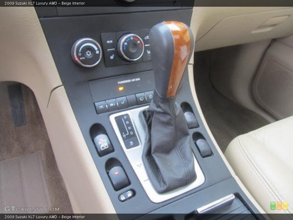 Beige Interior Transmission for the 2009 Suzuki XL7 Luxury AWD #78224428