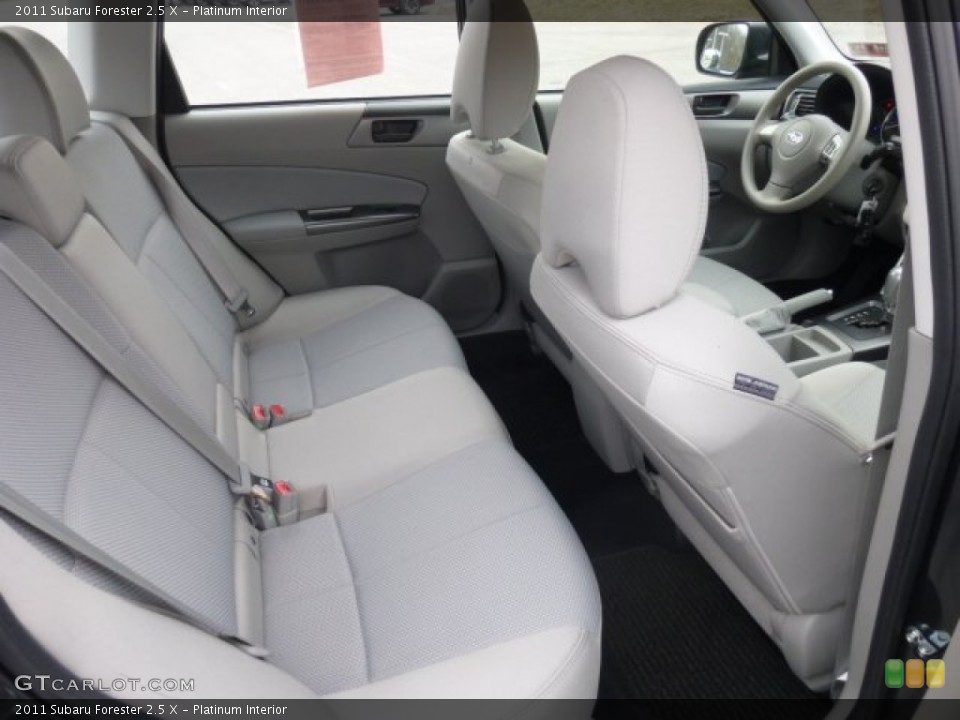 Platinum Interior Rear Seat for the 2011 Subaru Forester 2.5 X #78225938