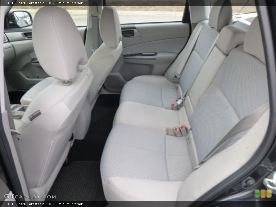 Platinum Interior Rear Seat for the 2011 Subaru Forester 2.5 X #78225982