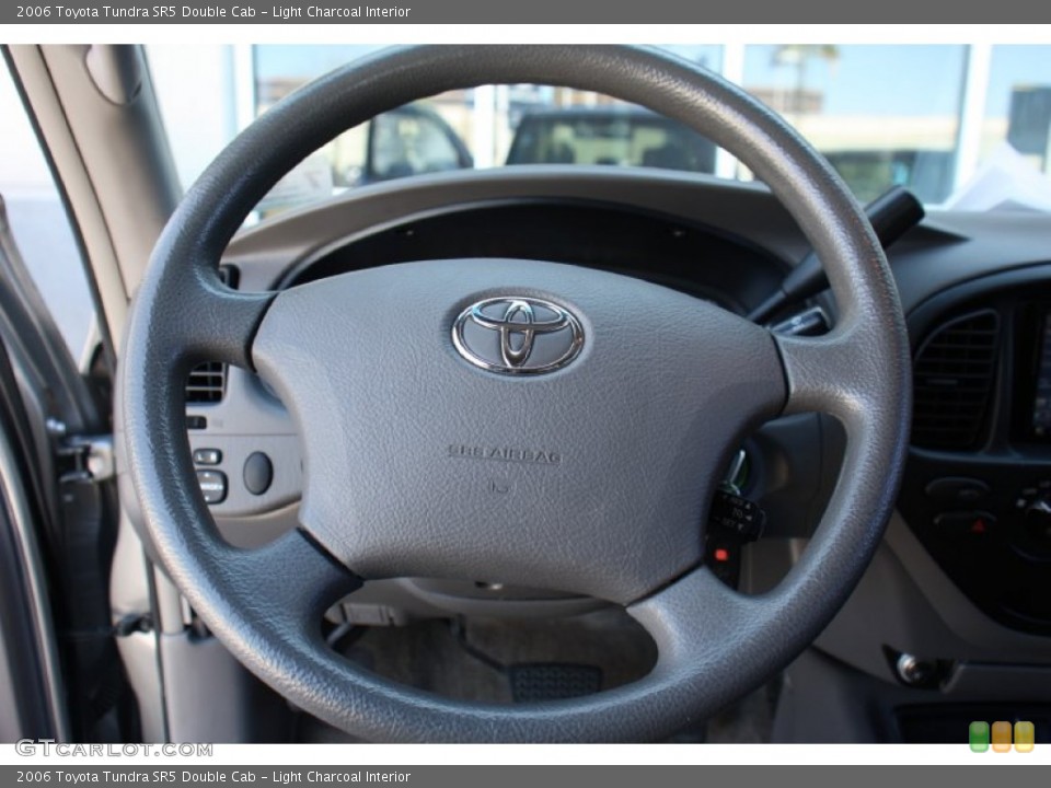 Light Charcoal Interior Steering Wheel for the 2006 Toyota Tundra SR5 Double Cab #78226411