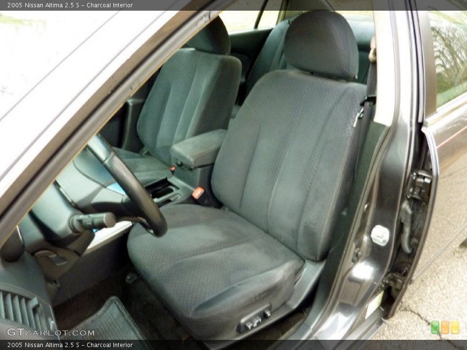 Charcoal Interior Front Seat for the 2005 Nissan Altima 2.5 S #78227668