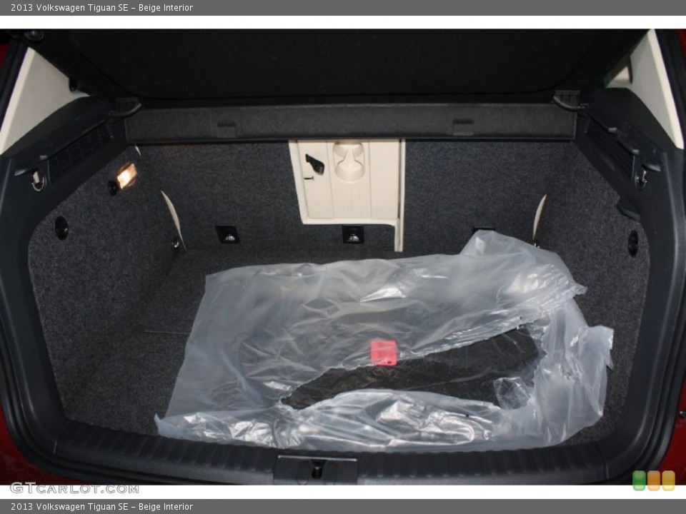 Beige Interior Trunk for the 2013 Volkswagen Tiguan SE #78227992