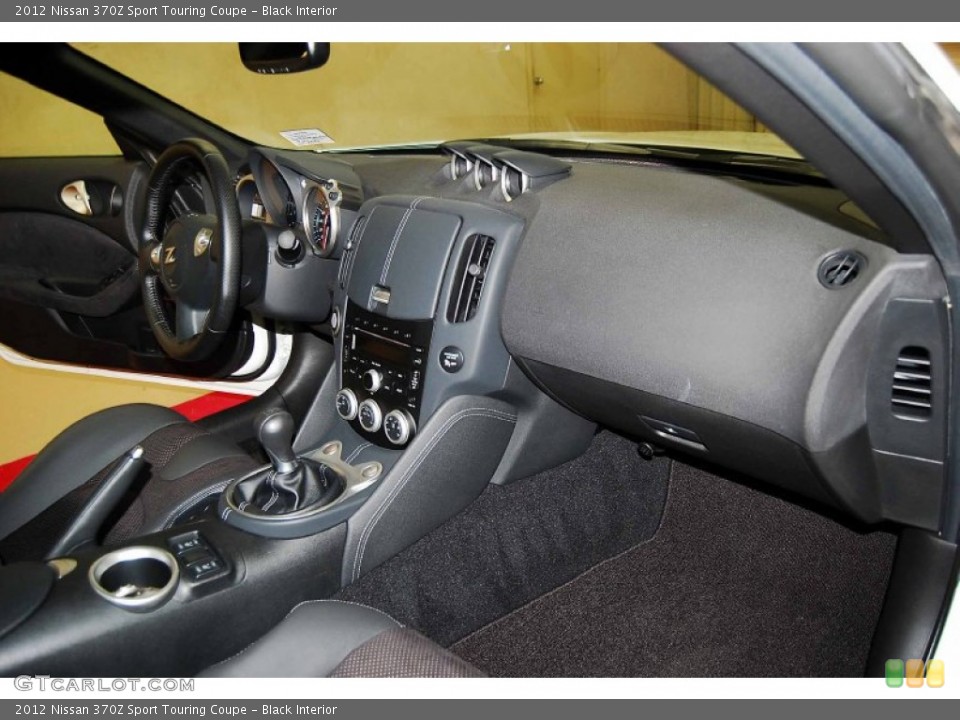 Black Interior Dashboard for the 2012 Nissan 370Z Sport Touring Coupe #78228263