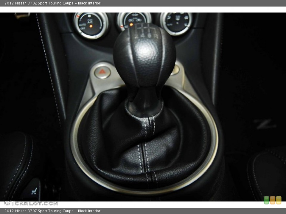 Black Interior Transmission for the 2012 Nissan 370Z Sport Touring Coupe #78228295