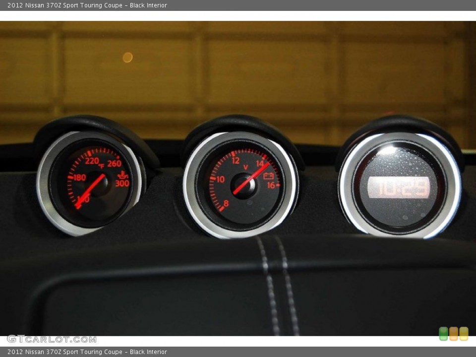 Black Interior Gauges for the 2012 Nissan 370Z Sport Touring Coupe #78228336