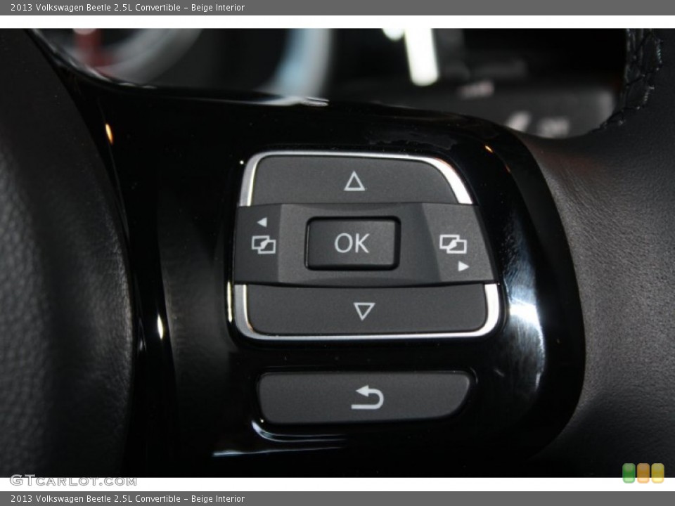 Beige Interior Controls for the 2013 Volkswagen Beetle 2.5L Convertible #78228832