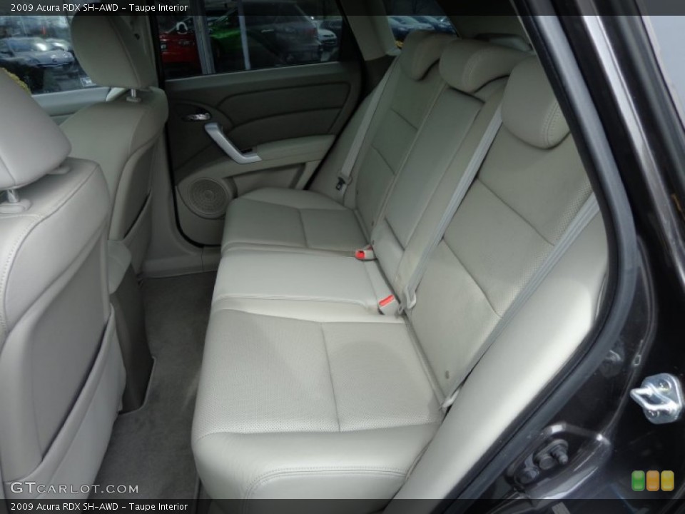 Taupe Interior Rear Seat for the 2009 Acura RDX SH-AWD #78229495