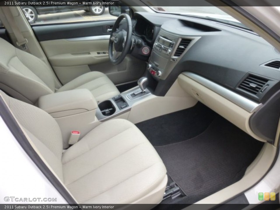 Warm Ivory Interior Photo for the 2011 Subaru Outback 2.5i Premium Wagon #78231481