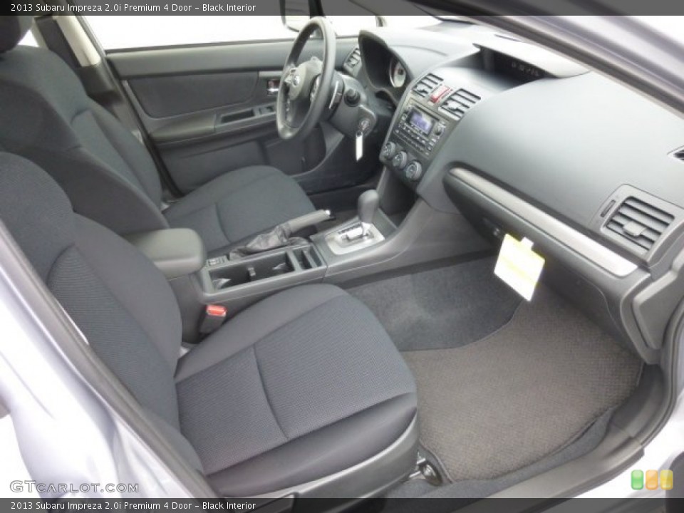 Black Interior Photo for the 2013 Subaru Impreza 2.0i Premium 4 Door #78231954