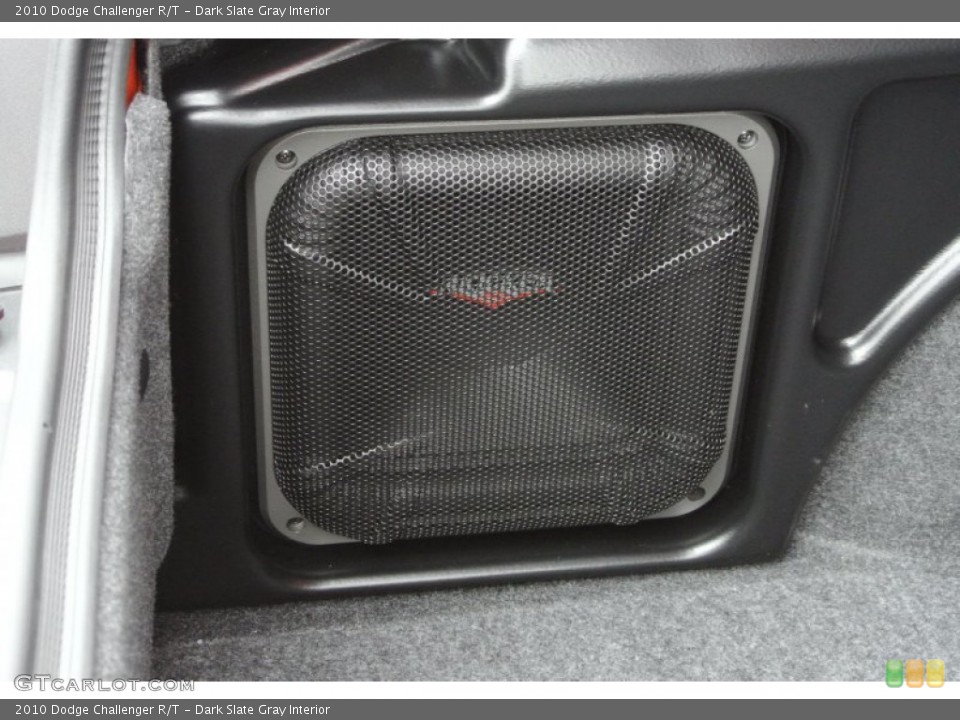 Dark Slate Gray Interior Audio System for the 2010 Dodge Challenger R/T #78232600