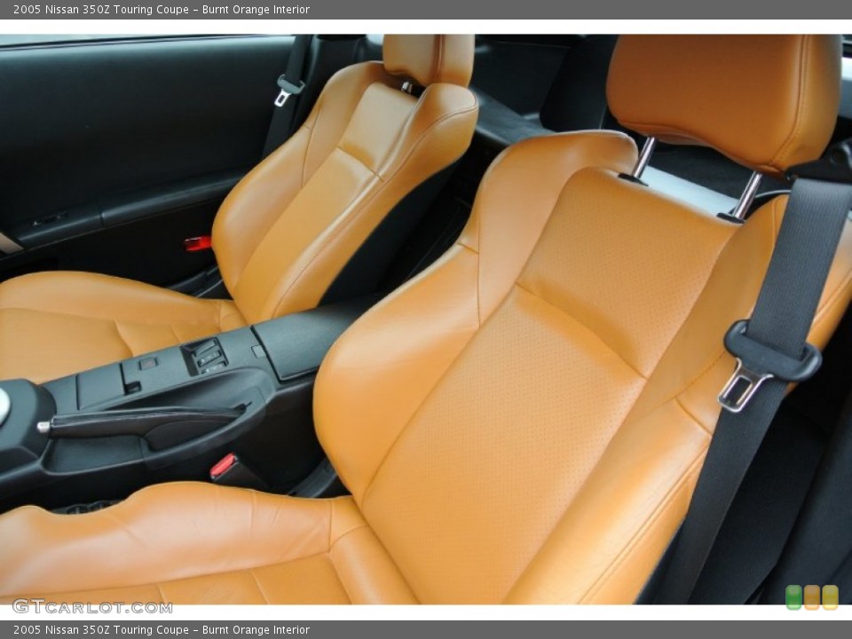Burnt Orange Interior Front Seat for the 2005 Nissan 350Z Touring Coupe #78233484