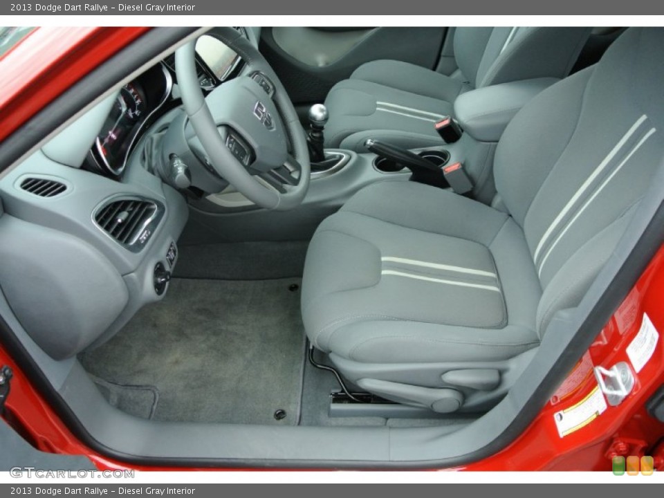 Diesel Gray Interior Photo for the 2013 Dodge Dart Rallye #78234498