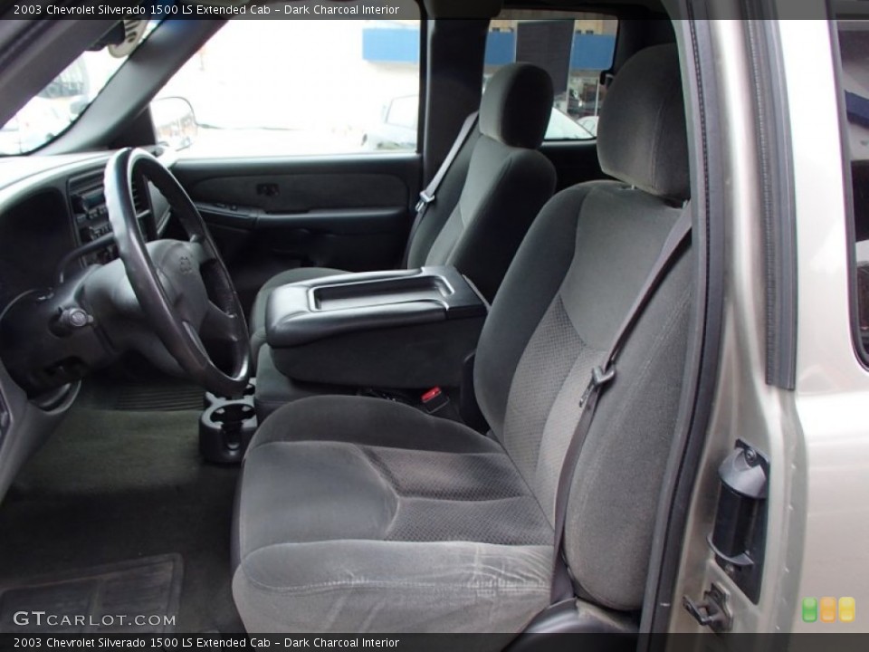Dark Charcoal Interior Front Seat for the 2003 Chevrolet Silverado 1500 LS Extended Cab #78235238
