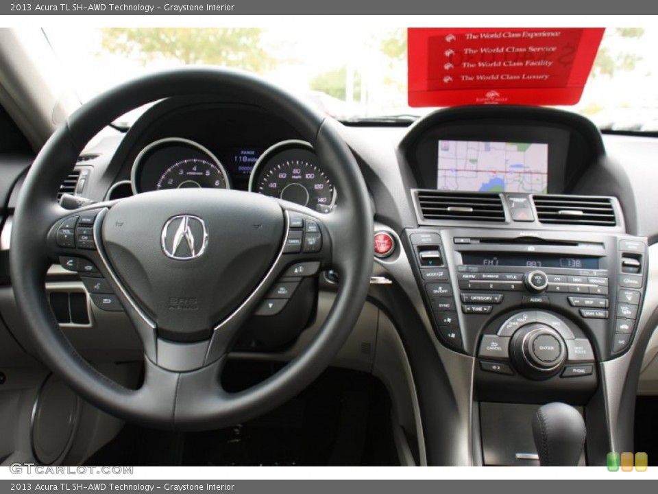 Graystone Interior Dashboard for the 2013 Acura TL SH-AWD Technology #78235315