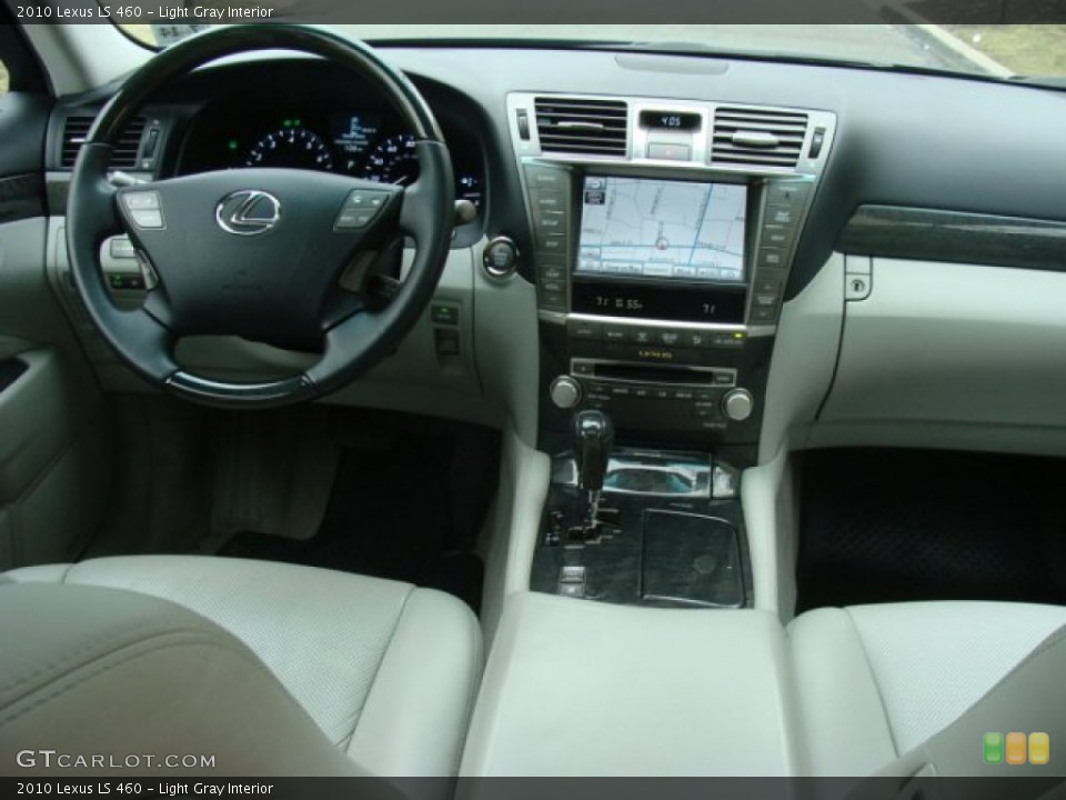 Light Gray Interior Dashboard for the 2010 Lexus LS 460 #78235564