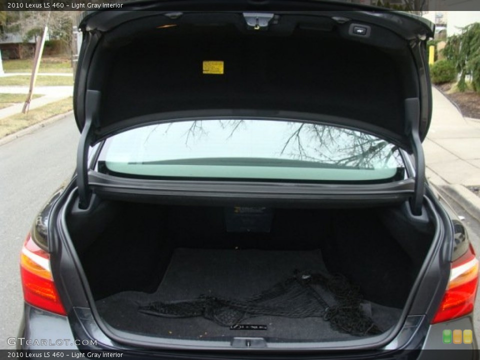 Light Gray Interior Trunk for the 2010 Lexus LS 460 #78235622