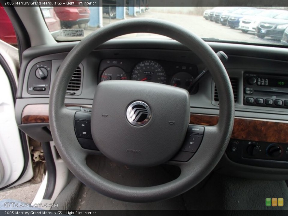 Light Flint Interior Steering Wheel for the 2005 Mercury Grand Marquis GS #78235790