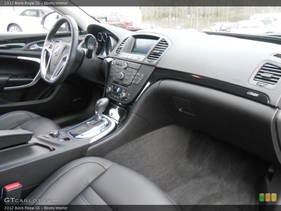 Ebony Interior Dashboard for the 2012 Buick Regal GS #78238711