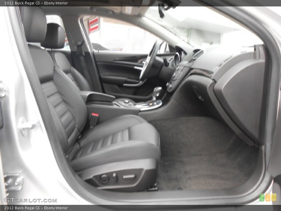 Ebony Interior Photo for the 2012 Buick Regal GS #78238724