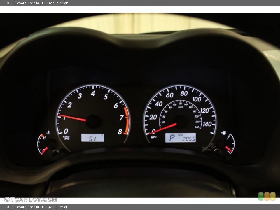 Ash Interior Gauges for the 2013 Toyota Corolla LE #78239131