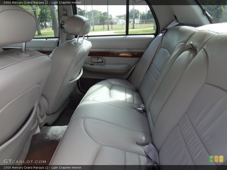 Light Graphite Interior Rear Seat for the 2000 Mercury Grand Marquis LS #78241012