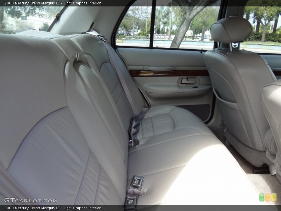 Light Graphite Interior Rear Seat for the 2000 Mercury Grand Marquis LS #78241042