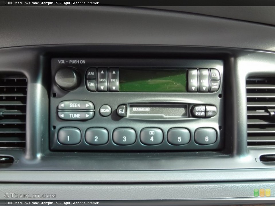Light Graphite Interior Audio System for the 2000 Mercury Grand Marquis LS #78241111