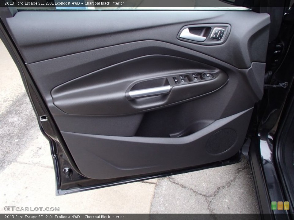 Charcoal Black Interior Door Panel for the 2013 Ford Escape SEL 2.0L EcoBoost 4WD #78241683