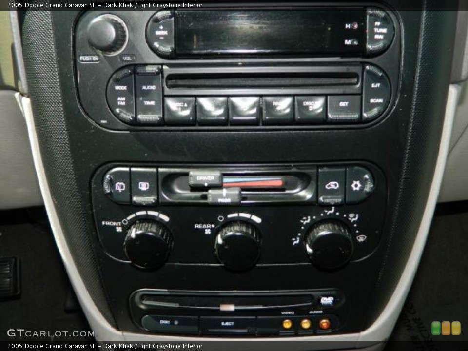 Dark Khaki/Light Graystone Interior Controls for the 2005 Dodge Grand Caravan SE #78242362