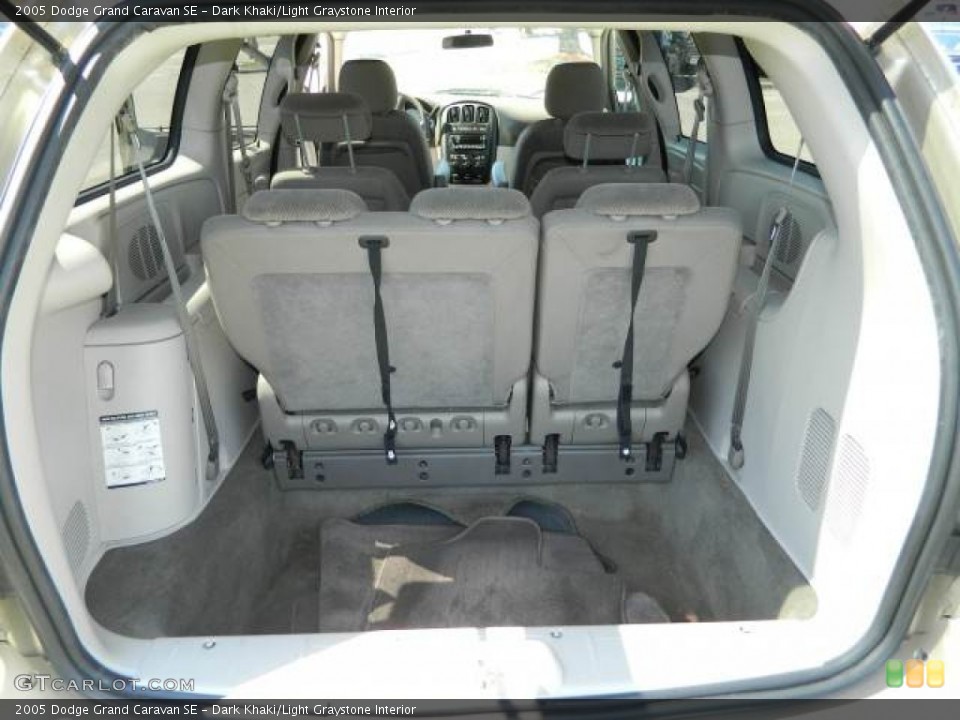 Dark Khaki/Light Graystone Interior Trunk for the 2005 Dodge Grand Caravan SE #78242509