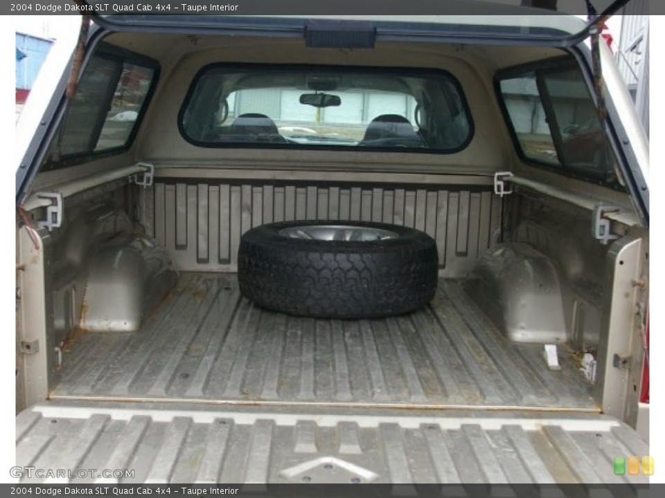 Taupe Interior Trunk for the 2004 Dodge Dakota SLT Quad Cab 4x4 #78242829