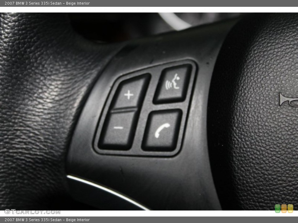 Beige Interior Controls for the 2007 BMW 3 Series 335i Sedan #78243344
