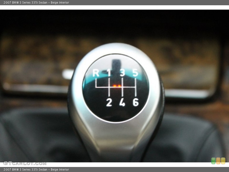 Beige Interior Transmission for the 2007 BMW 3 Series 335i Sedan #78243382