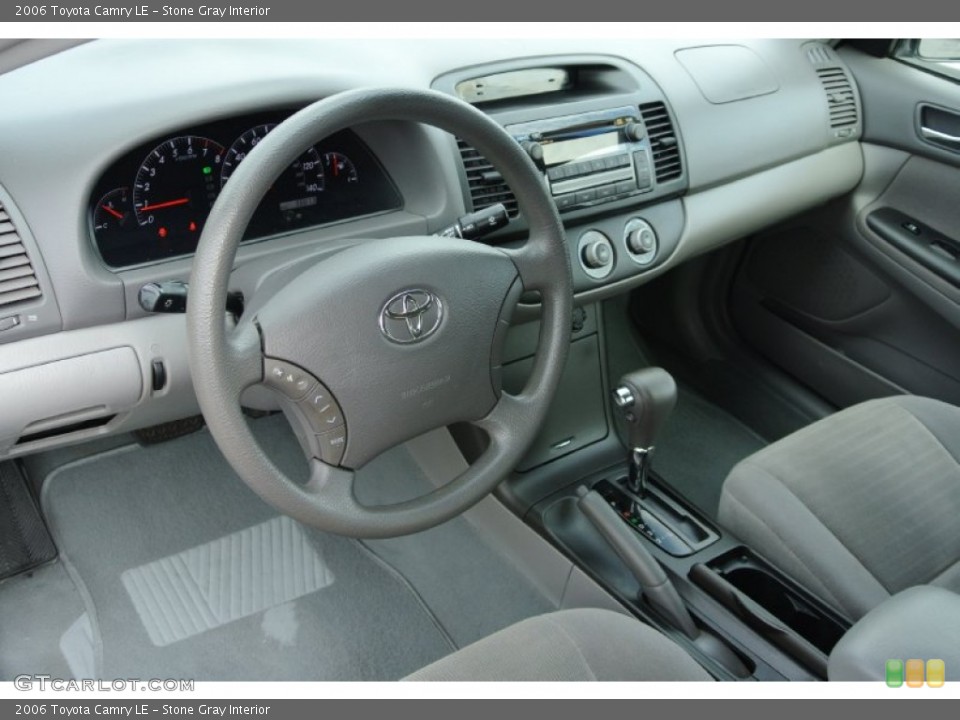 Stone Gray 2006 Toyota Camry Interiors