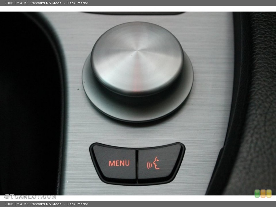 Black Interior Controls for the 2006 BMW M5  #78244729