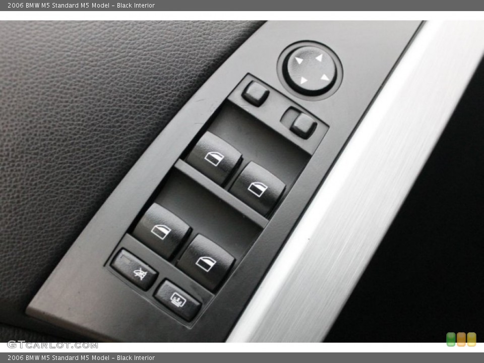 Black Interior Controls for the 2006 BMW M5  #78244855