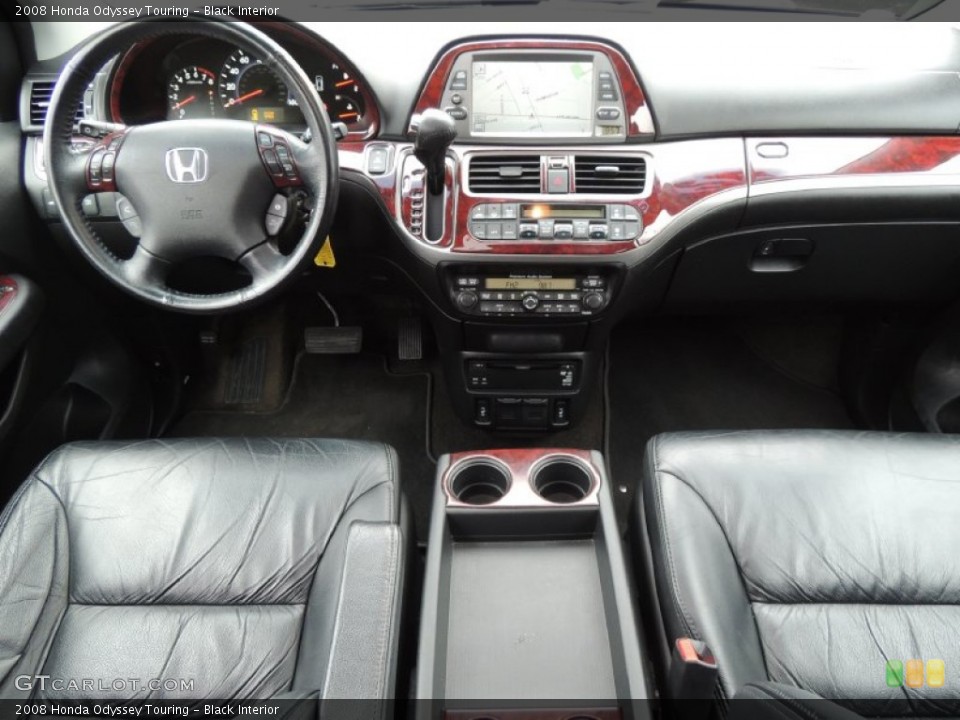 Black Interior Dashboard for the 2008 Honda Odyssey Touring #78246004