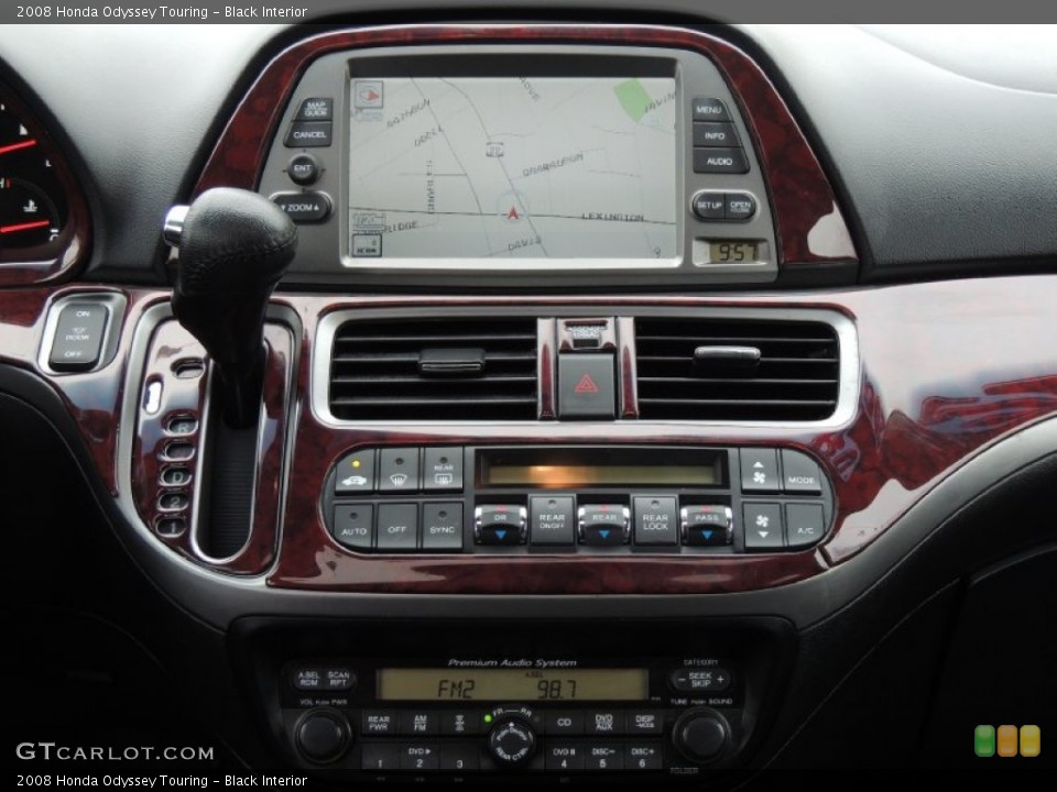 Black Interior Controls for the 2008 Honda Odyssey Touring #78246028