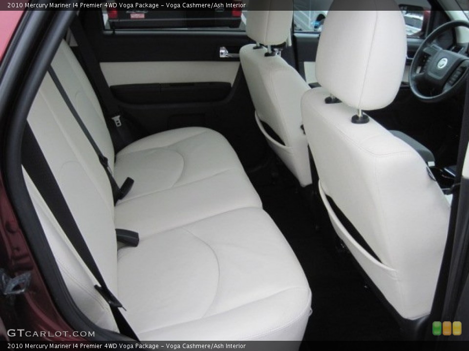 Voga Cashmere/Ash Interior Rear Seat for the 2010 Mercury Mariner I4 Premier 4WD Voga Package #78246348