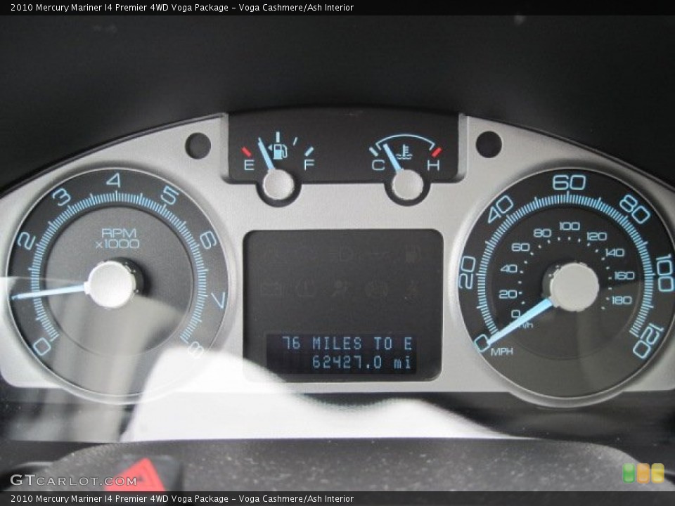 Voga Cashmere/Ash Interior Gauges for the 2010 Mercury Mariner I4 Premier 4WD Voga Package #78246553