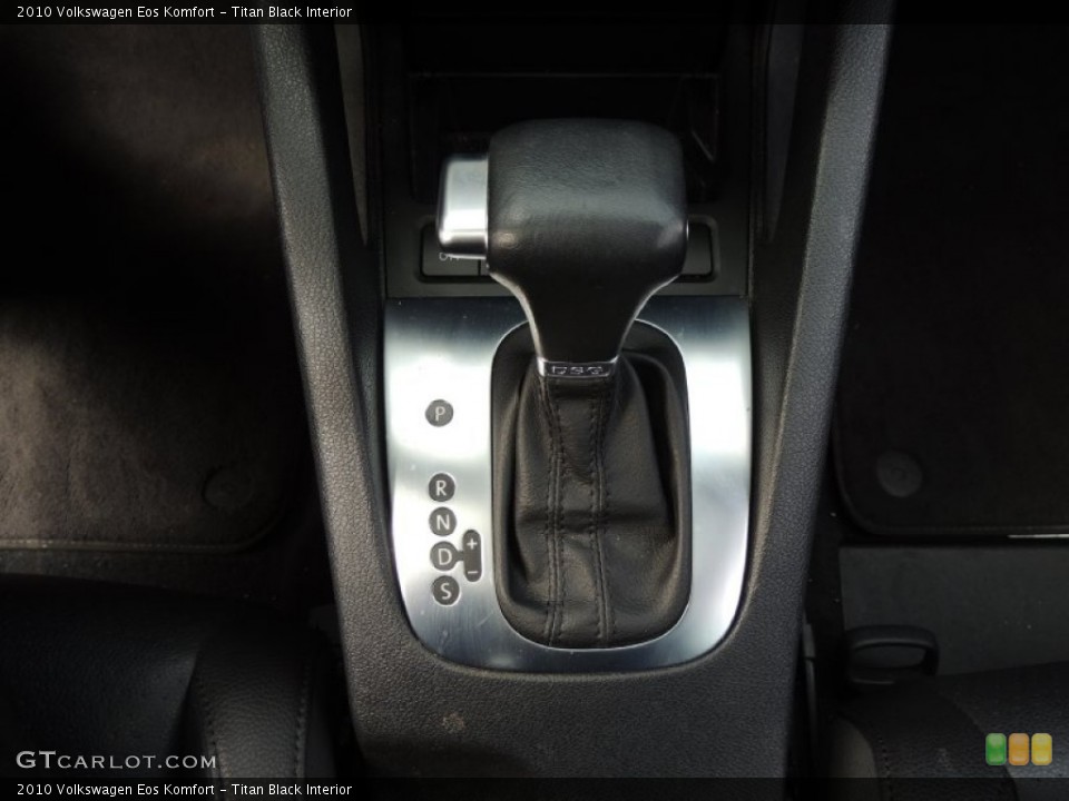 Titan Black Interior Transmission for the 2010 Volkswagen Eos Komfort #78246892