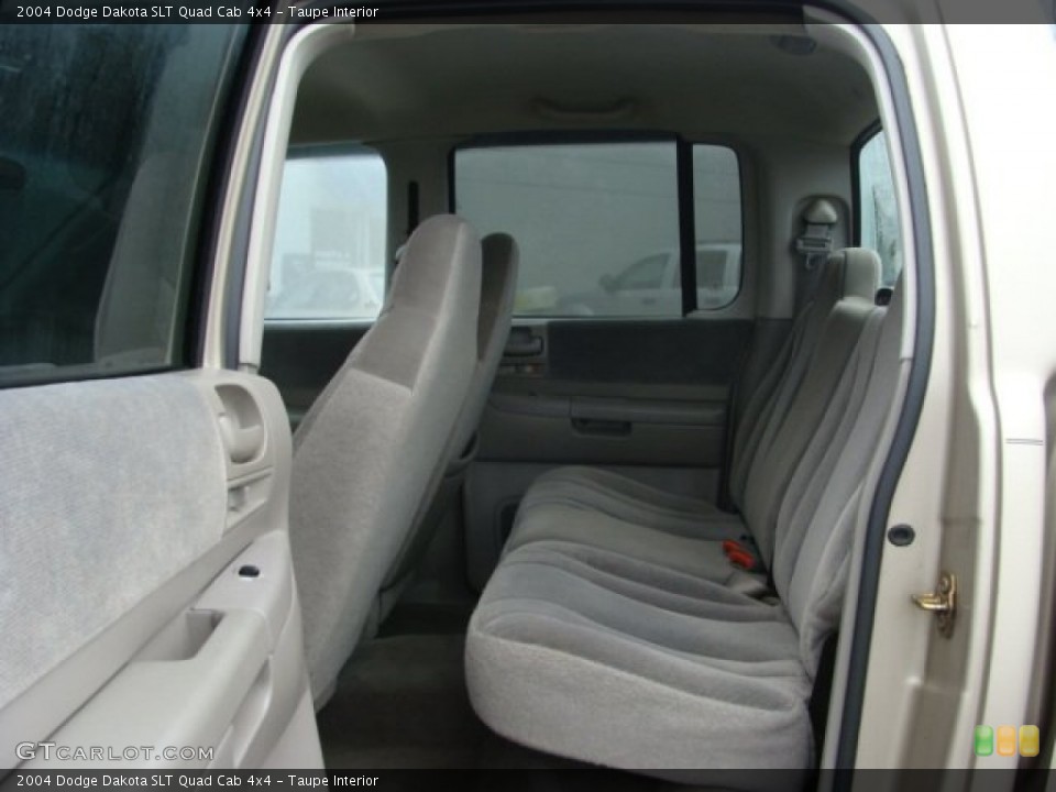 Taupe Interior Rear Seat for the 2004 Dodge Dakota SLT Quad Cab 4x4 #78248260