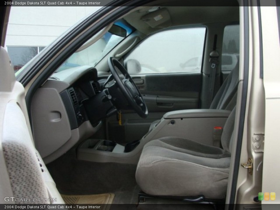 Taupe Interior Front Seat for the 2004 Dodge Dakota SLT Quad Cab 4x4 #78248293