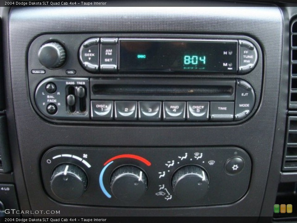 Taupe Interior Audio System for the 2004 Dodge Dakota SLT Quad Cab 4x4 #78248371