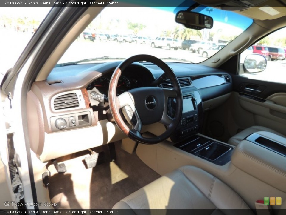 Cocoa/Light Cashmere Interior Prime Interior for the 2010 GMC Yukon XL Denali AWD #78248836