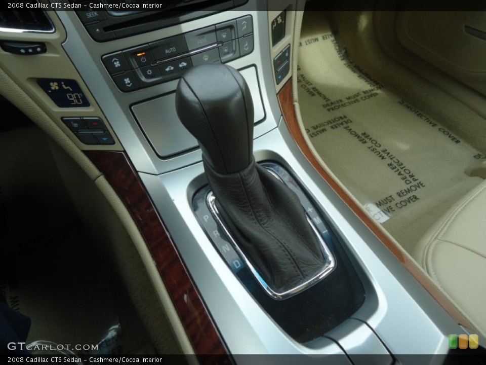 Cashmere/Cocoa Interior Transmission for the 2008 Cadillac CTS Sedan #78249094