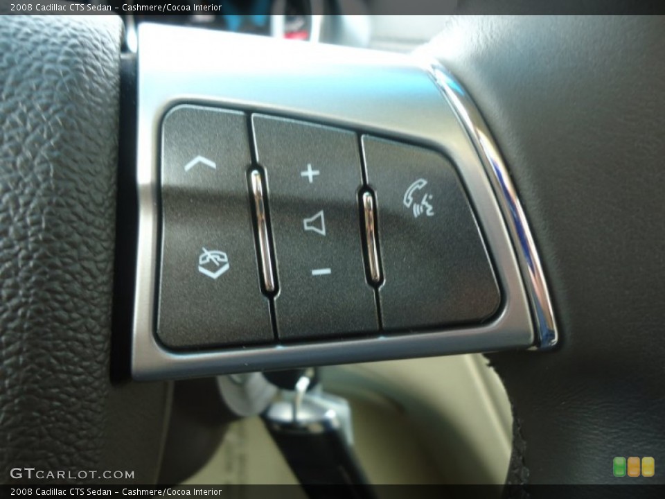Cashmere/Cocoa Interior Controls for the 2008 Cadillac CTS Sedan #78249366